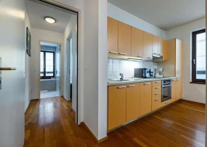 Modern Spacious Flat With A Terrace And A Parking Lägenhet *