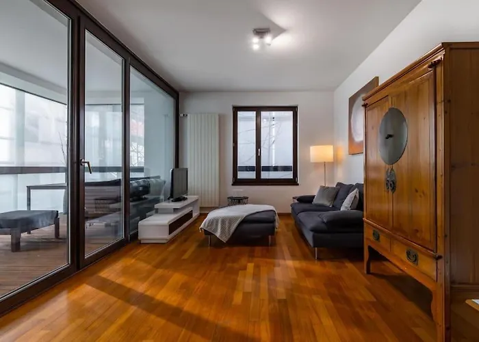 Modern Spacious Flat With A Terrace And A Parking Apartment